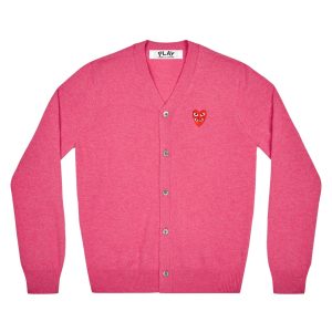 Double Eye Men’s Pink Cardigan