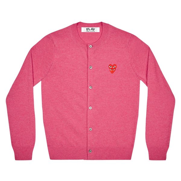 Double Eye Women’s Pink Cardigan