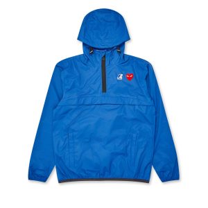 Blue K-Way Half Zip Jacket