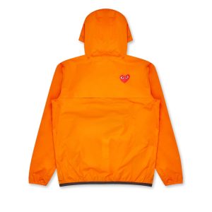 Orange K-Way Half Zip Jacket
