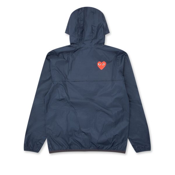 Navy K-Way Zip Jacket
