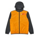 Orange Black K-Way Zip Jacket
