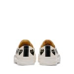 Multi Black Heart Chuck Taylor All Star '70 Low Beige Sneakers