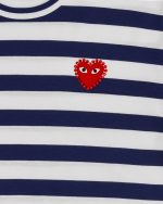 PLAY Long Sleeve Navy Stripe Rhinestone