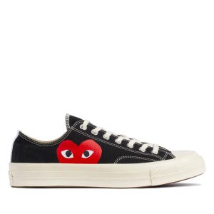 Red Heart Chuck Taylor All Star ’70 Low Black Sneakers