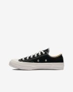 Red Small Heart All Star '70 Low Sneakers Black