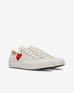 Red Small Heart All Star '70 Low Sneakers White