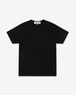 Unisex Reverse Black Heart Black T-Shirt