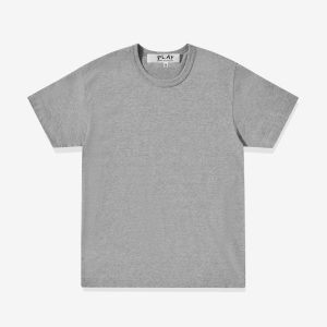 Unisex Reverse Red Heart Grey T-Shirt