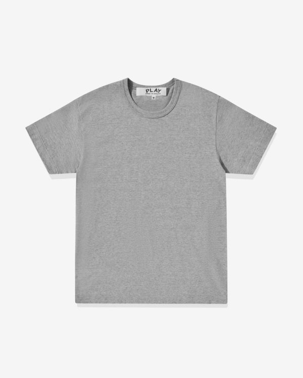 Unisex Reverse Red Heart Grey T-Shirt