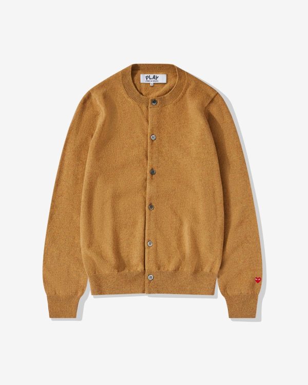 Women’s Lambswool Brown Cardigan