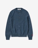 Women’s Lambswool Navy Cardigan