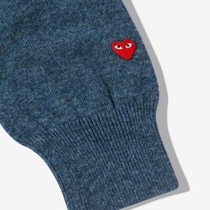 Women’s Lambswool Navy Cardigan