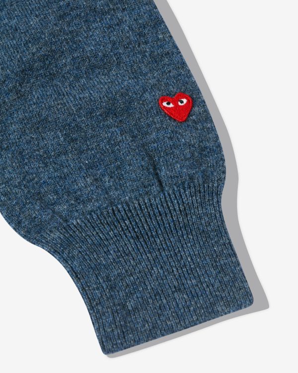 Women’s Lambswool Navy Cardigan