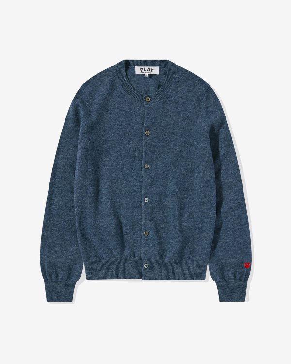 Women’s Lambswool Navy Cardigan