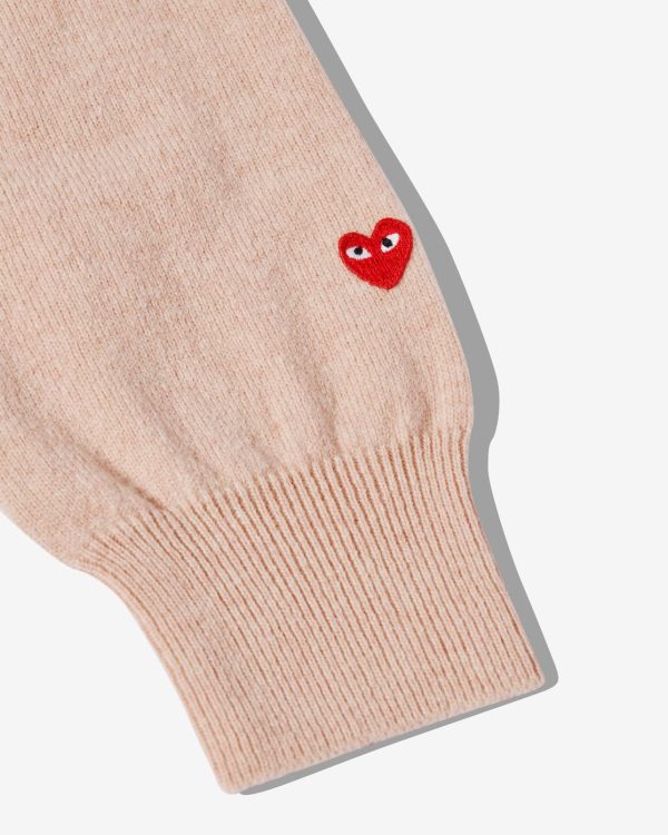 Women’s Lambswool Pink Cardigan