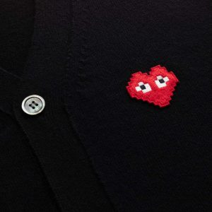 the Artist Invader Men’s Black Cardigan