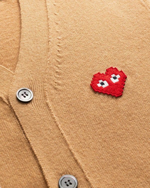 the Artist Invader Men’s Camel Cardigan