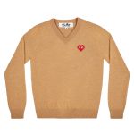 the Artist Invader Men’s V Neck Camel Sweater