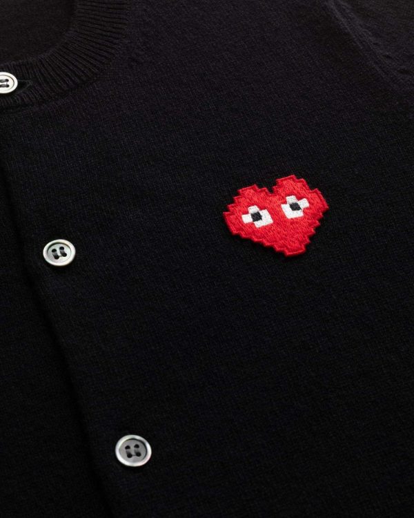 the Artist Invader Women’s Black Cardigan