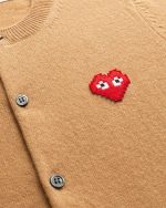 the Artist Invader Women’s Camel Cardigan