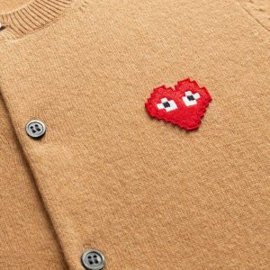 the Artist Invader Women’s Camel Cardigan